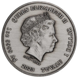 Stříbrná mince 1 Oz Casino Royale Chip 2023 (v Krabičce)