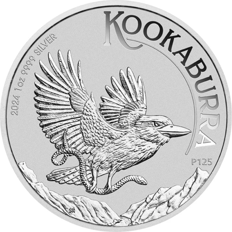 Stříbrná mince 1 Oz Kookaburra 2024