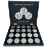 United States Mint American Eagle 1986-2024 sada stříbrných mincí 40 x 1 Oz