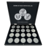 United States Mint American Eagle 1986-2024 sada stříbrných mincí 40 x 1 Oz
