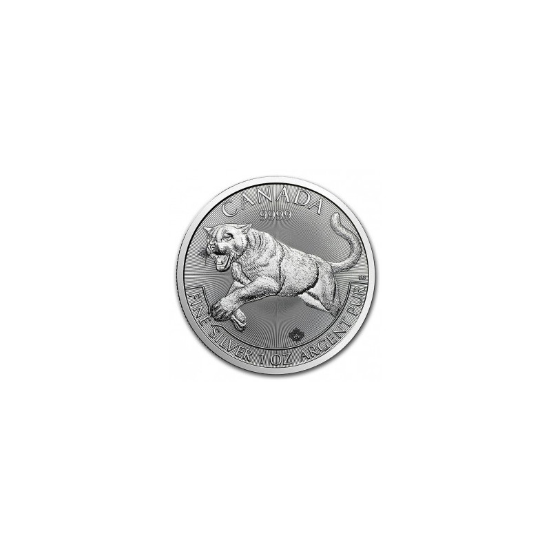 Stříbrná mince 1 Oz Canada Predator Puma 2016