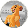 Stříbrná mince 1 Oz 100 Years of Wonder Lví Král 2023 Proof Kolorováno