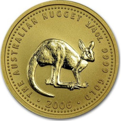 Zlatá mince 1/4 Oz Nugget Kangaroo různé roky