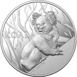 Stříbrná mince 1 Oz Koala 2024