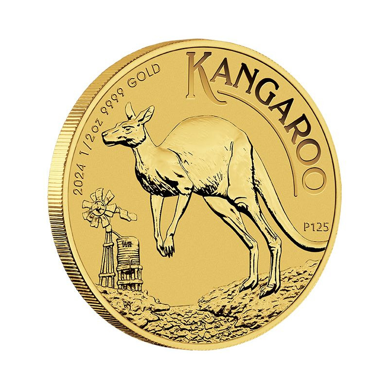 Zlatá mince 1/2 Oz Kangaroo 2024