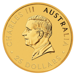 The Perth Mint Kangaroo zlatá mince 2024 1/4 Oz