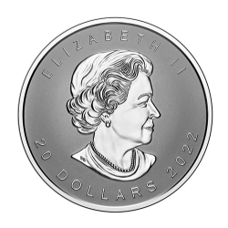 Stříbrná mince 1 Oz Maple Leaf Ultra High Relief 2022