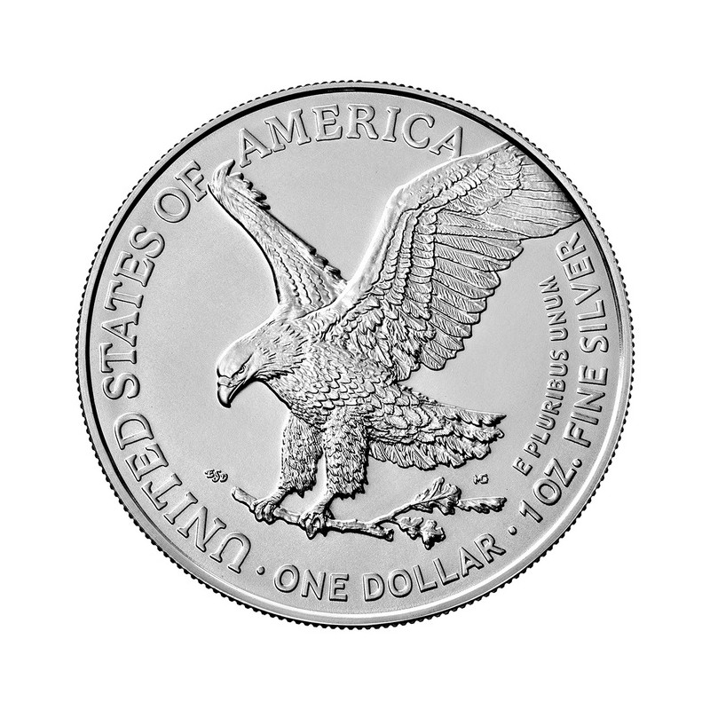 Stříbrná mince 1 Oz American Eagle 2021 typ 2