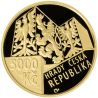 Zlatá mince 5000 Kč 1/2 Oz Hrad Buchlov 2020 Proof