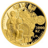 Zlatá mince 5000 Kč 1/2 Oz Hrad Bečov nad Teplou 2020 Proof