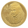 Zlatá medaile 1/2 Oz Benedikt XVI. Návštěva Svatého otce v ČR 2009 Proof