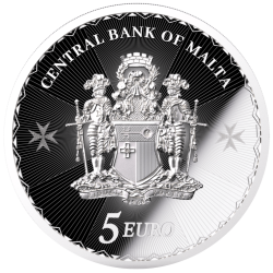 Stříbrná mince 1 Oz Maltese cross 2024 Proof-like (Maltézský Kříž)