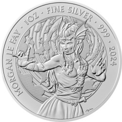 Sada stříbrných mincí 7 x 1 Oz Mýty a legendy