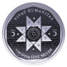 Stříbrná mince 1 Oz Vivat Humanitas 2022 Proof křišťály Swarovski