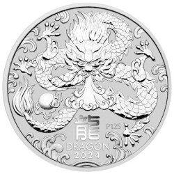 Stříbrná mince 5 Oz Lunar...