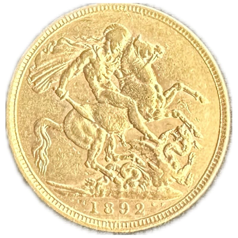 Zlatá mince 1/4 Oz Sovereign 1892