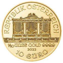 Zlatá mince 1/10 Oz Wiener...