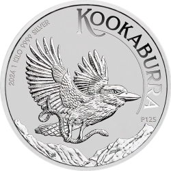 Stříbrná mince 1 Kg Australian Kookaburra 2024