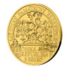Zlatá mince 5000 Kč 1/2 Oz město Litoměřice 2022 BK