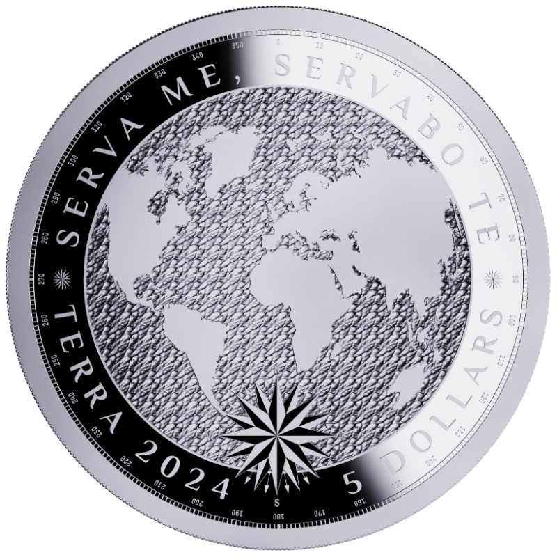 Stříbrná mince 1 Oz Terra 2024 Proof-like