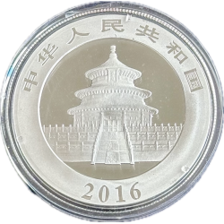 Stříbrná mince 30 g China Panda 2016