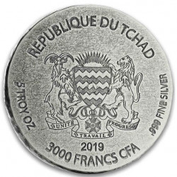 Stříbrná mince 5 Oz Sfinga Hatšepsut 2019