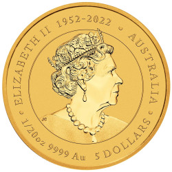 Zlatá mince 1/20 Oz Lunar Series III Year of the Dragon 2024