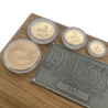 Sada zlatých mincí 4 x Krugerrand 2003 Proof