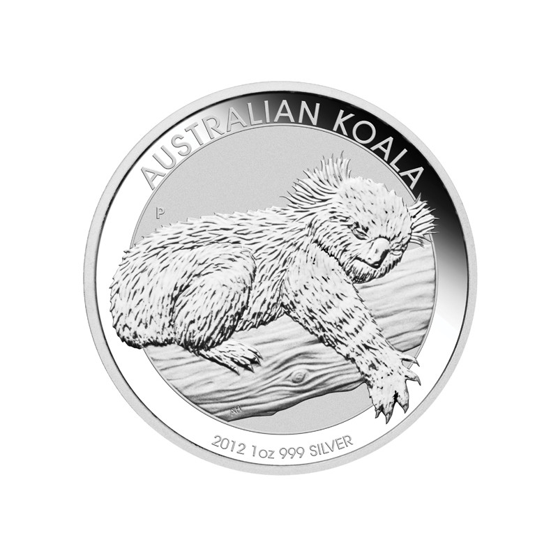 Stříbrná mince 1 Oz Koala 2012