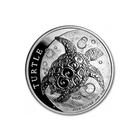 Stříbrná mince 1 Oz Turtle 2019