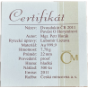 Zlatý Dvoudukát 1/4 Oz Pověst o Horymírovi 2011 Proof