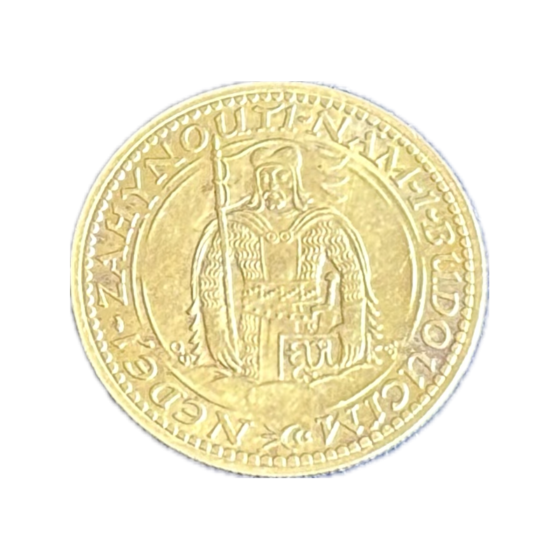 Zlatá mince 3,49 g Svatováclavský dukát 1932