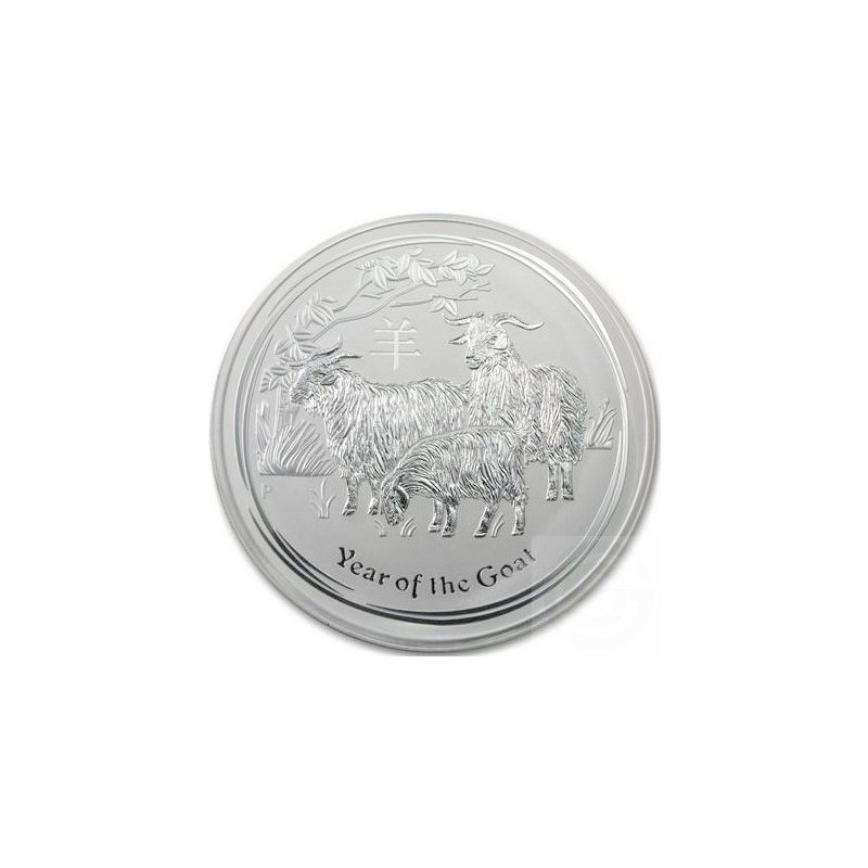 Stříbrná mince 1 Kg Lunar Series II Year of the Goat 2015