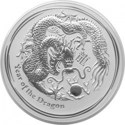 Stříbrná mince 1 Kg Lunar Series II Year of the Dragon 2012