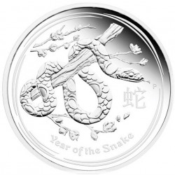 Stříbrná mince 1 Kg Lunar Series II Year of the Snake 2013
