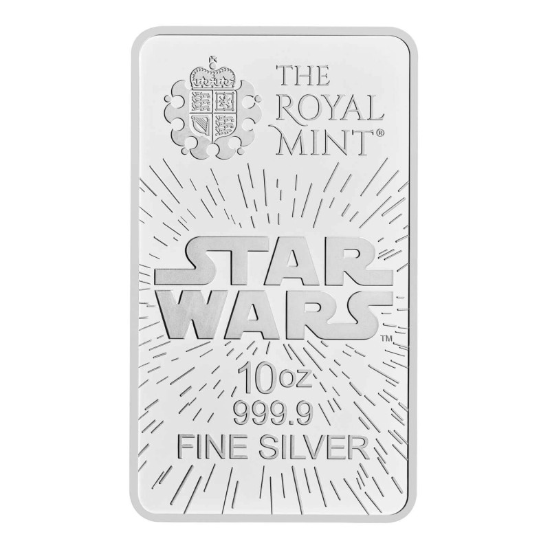 Stříbrný slitek 10 Oz Star Wars