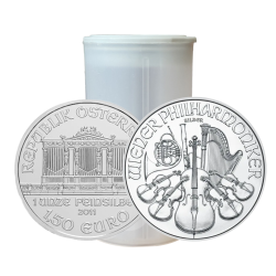Tuba 20 x stříbrná mince 1 Oz Wiener Philharmoniker