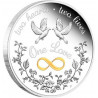 Stříbrná mince 1 Oz One Love 2021 Proof