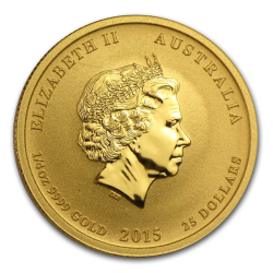 Zlatá mince 1/4 Oz Lunar Series II Year of the Goat 2015