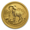 Zlatá mince 1/4 Oz Lunar Series II Year of the Goat 2015