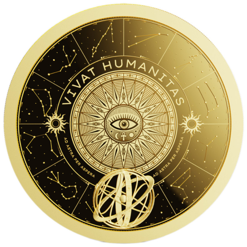 Zlatá mince 1 Oz Vivat Humanitas 2024 Proof-like