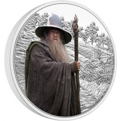 Stříbrná mince 1 Oz The Lord of the Rings Gandalf 2021
