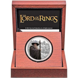 Stříbrná mince 1 Oz The Lord of the Rings Gandalf 2021