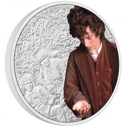 Stříbrná mince 1 Oz The Lord of the Rings Frodo Baggins 2021