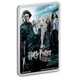 Stříbrná mince ve tvaru slitku 1 Oz Harry Potter and the Goblet of Fire 2020