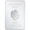 Stříbrná mince ve tvaru slitku 1 Oz Harry Potter and the Goblet of Fire 2020