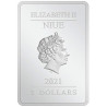 Stříbrná mince ve tvaru slitku 1 Oz Harry Potter and the Half-Blood Prince 2021