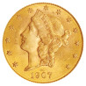 Zlatá mince 20 Dollar Double Eagle Liberty Head různé roky
