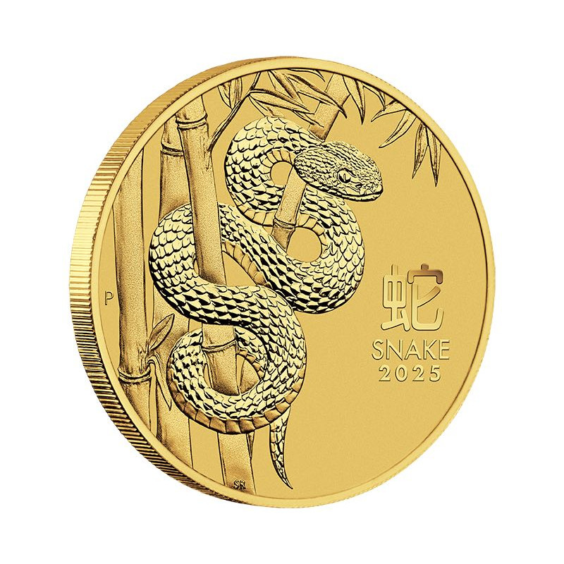 Zlatá mince 1 Oz Lunar Series III Year of the Snake 2025