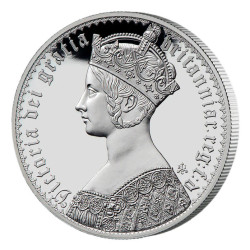 Stříbrná mince 1 Oz Masterpiece Gothic Victoria Crown 2022 Proof
